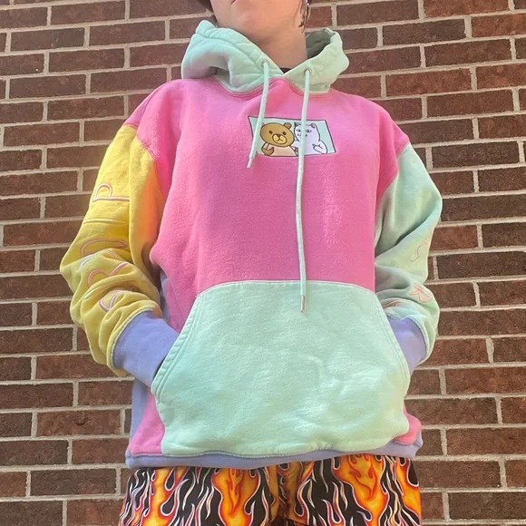 Pastel Hoodie Teddy Fresh Hoodie Sale RipnDip X Teddy Fresh Hoodie
